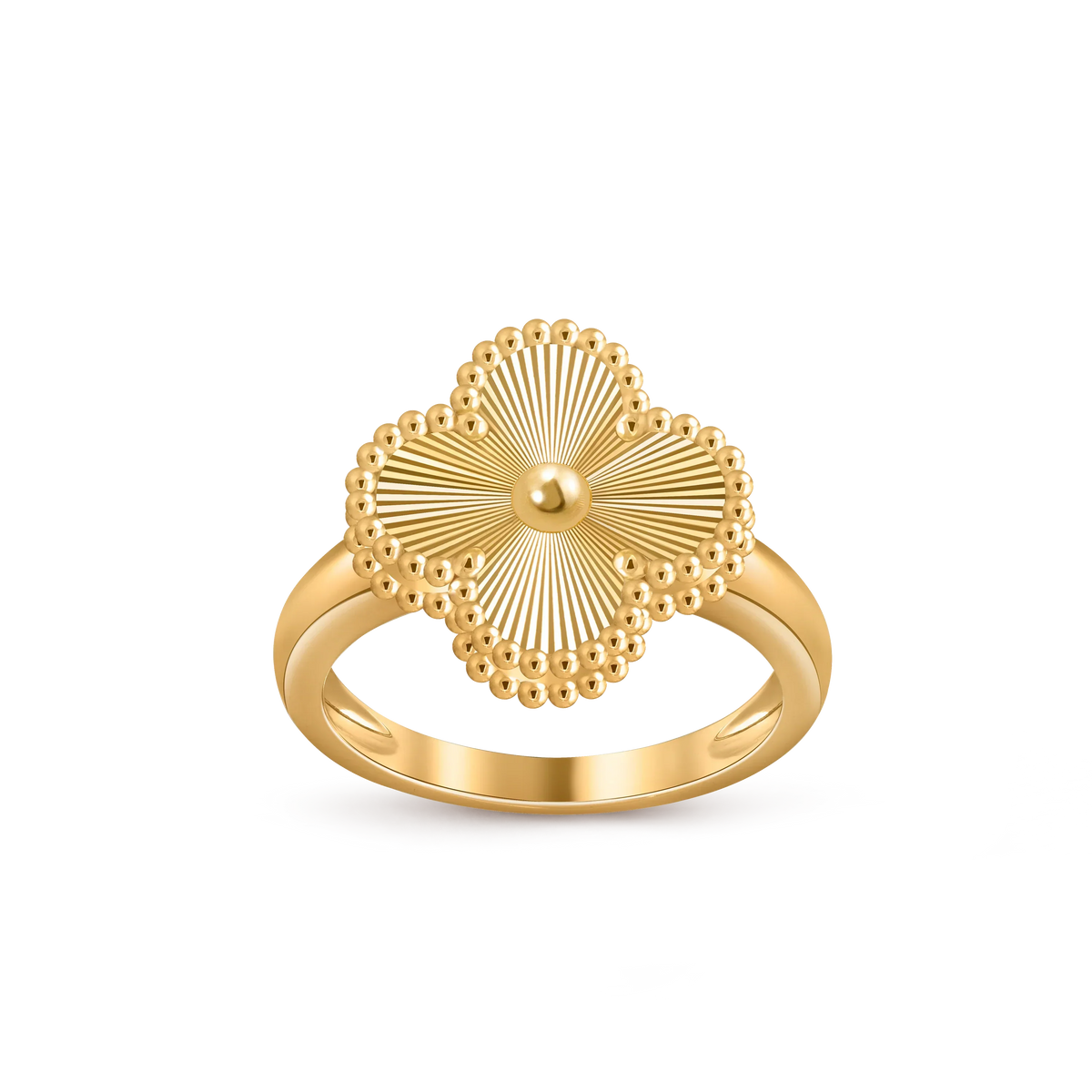 [ElanLuxe Jewelry]CLOVER RING GOLD COLLECTION