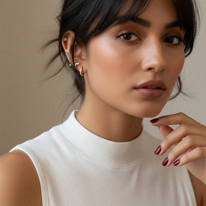 [ElanLuxe]Essential Diamond Earrings Bundle