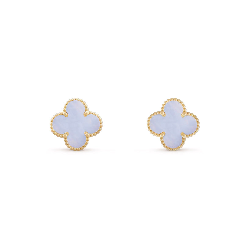 [ElanLuxe Jewelry]CLOVER 15MM EARRINGS COLLECTION