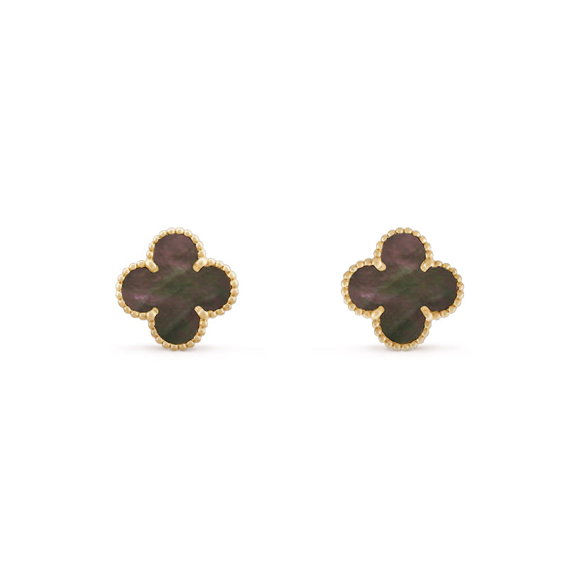[ElanLuxe Jewelry]CLOVER  9.5MM EARRINGS COLLECTION