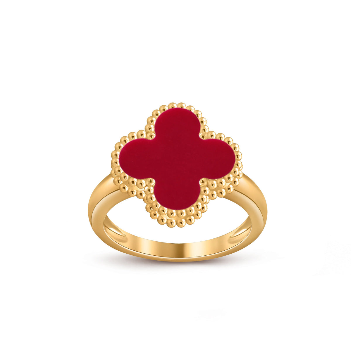 [ElanLuxe Jewelry]CLOVER RING GOLD COLLECTION