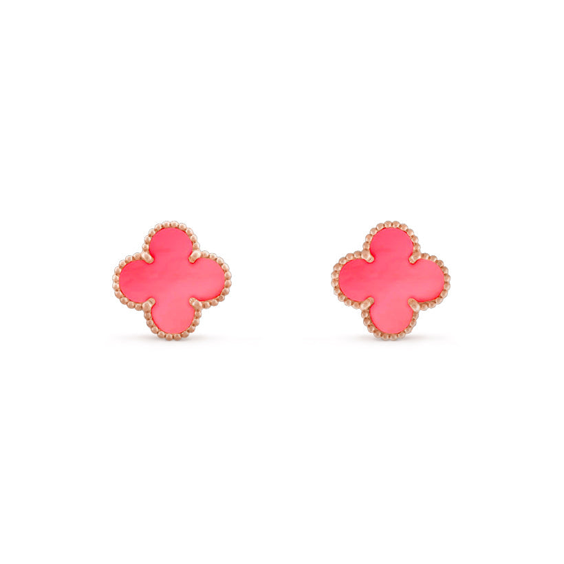 [ElanLuxe Jewelry]CLOVER  9.5MM EARRINGS COLLECTION