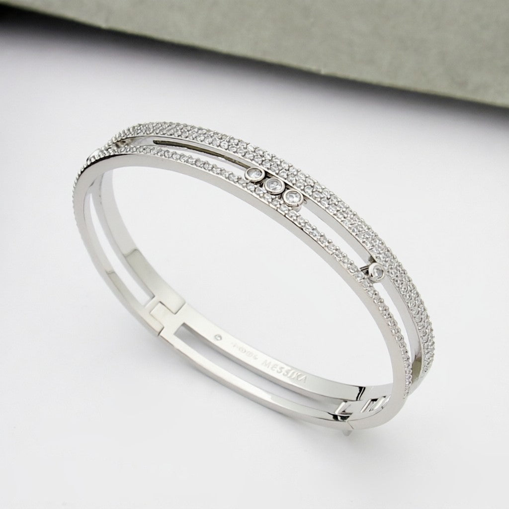 [ElanLuxe Jewelry]Move Romane pav茅 bangle