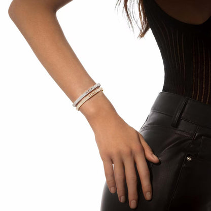 [ElanLuxe Jewelry]Move Noa Full Pav Diamond Bangle Bracelet