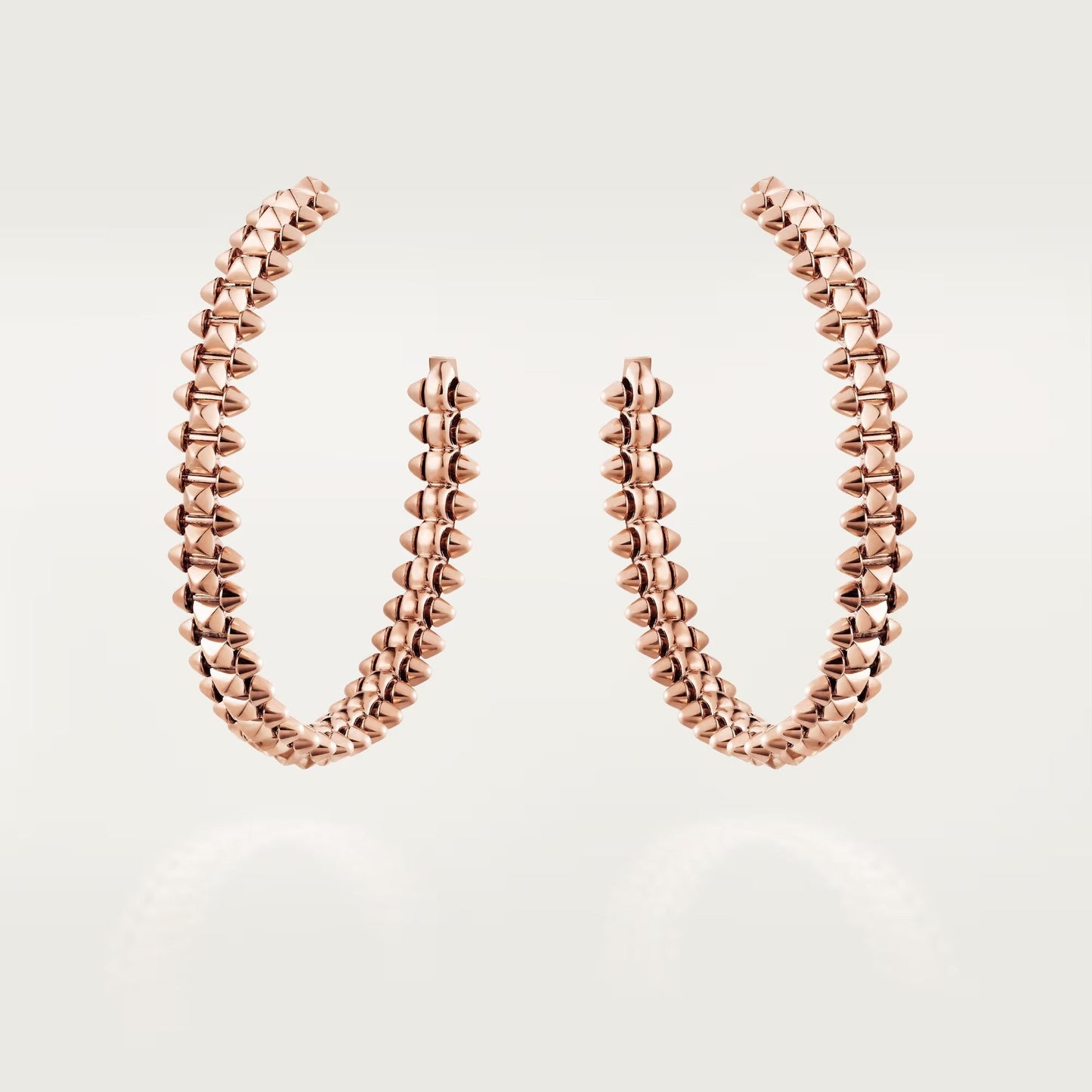 [ElanLuxe Jewelry]CLASH HOOP LARGE EARRINGS