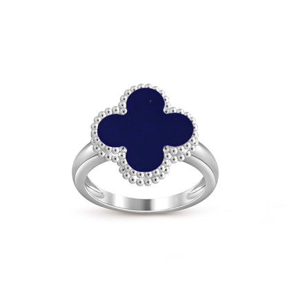 [ElanLuxe Jewelry]CLOVER SILVER RING COLLECTION
