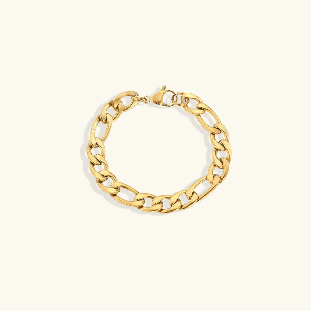 [ElanLuxe]Saturn Gold Chain Bracelet