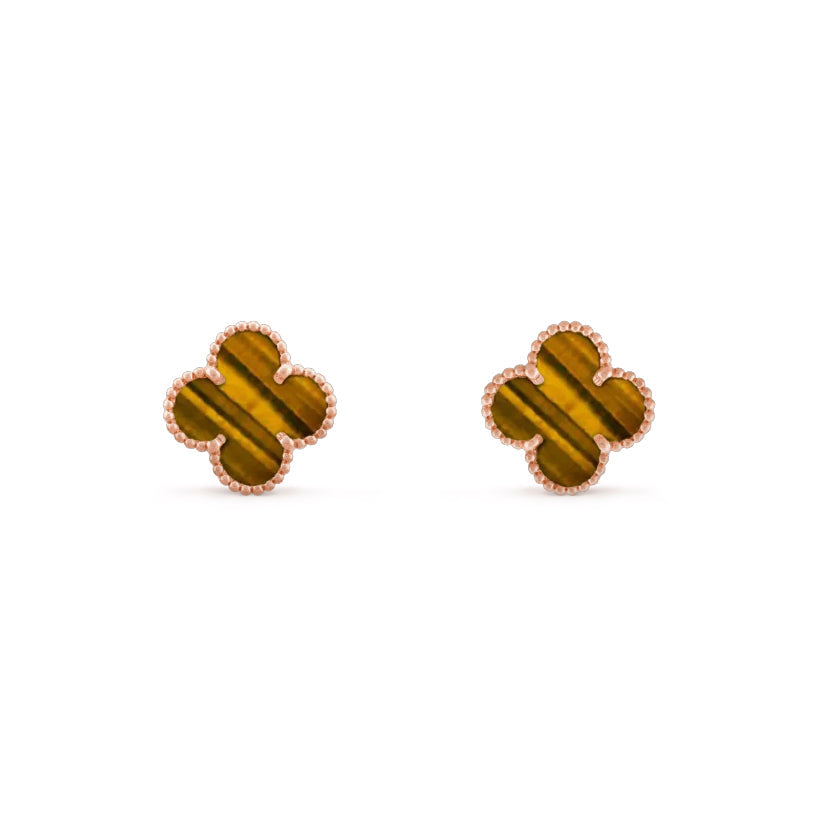 [ElanLuxe Jewelry]CLOVER  9.5MM EARRINGS COLLECTION