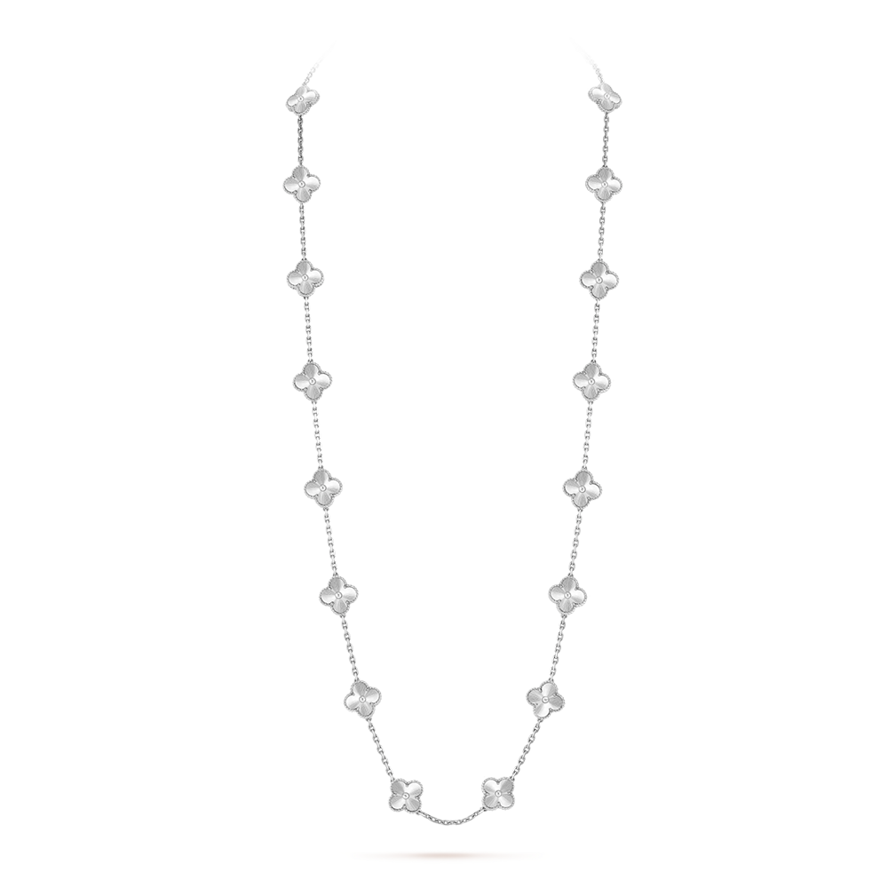 [ElanLuxe Jewelry]CLOVER 20 MOTIFS  LASER SILVER