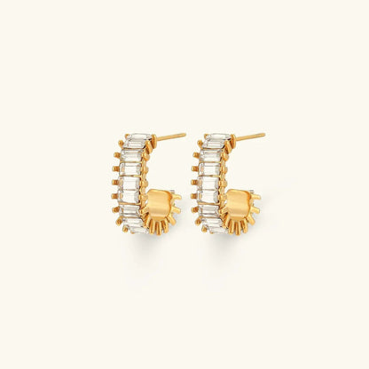[ElanLuxe]Agnes Diamond Earrings