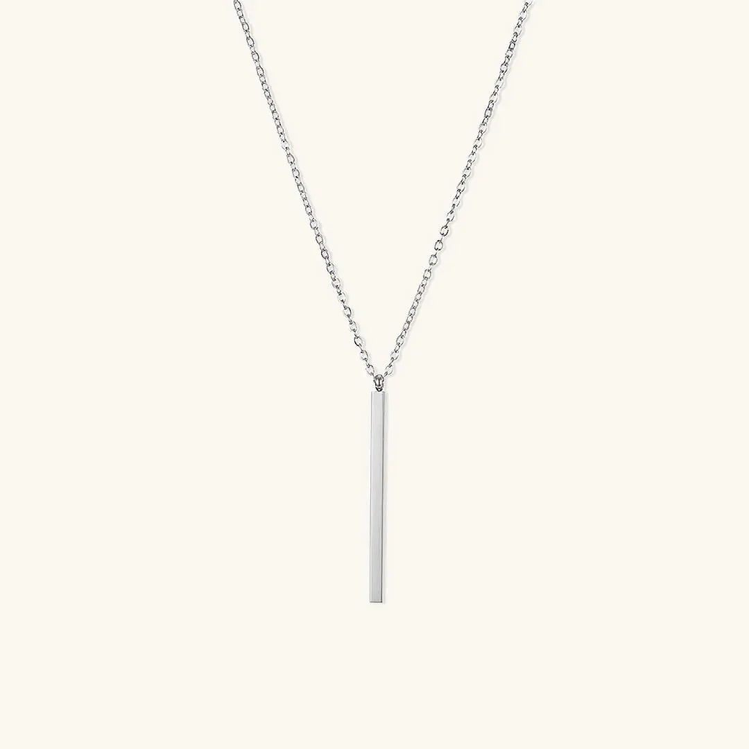 [ElanLuxe]Allison Gold Bar Necklace