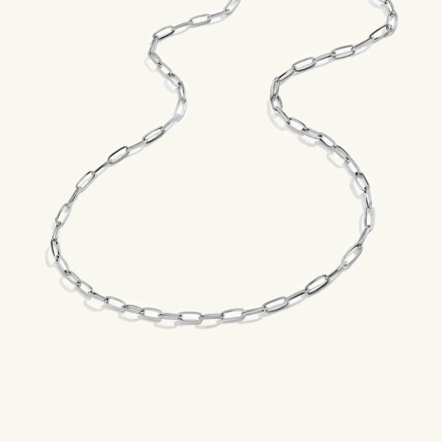 [ElanLuxe]Amber Gold Chain Necklace