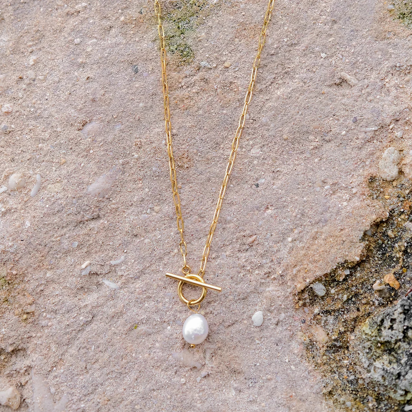 [ElanLuxe]Aphrodite Freshwater Pearl Necklace