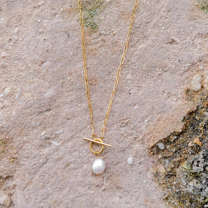 [ElanLuxe]Aphrodite Freshwater Pearl Necklace