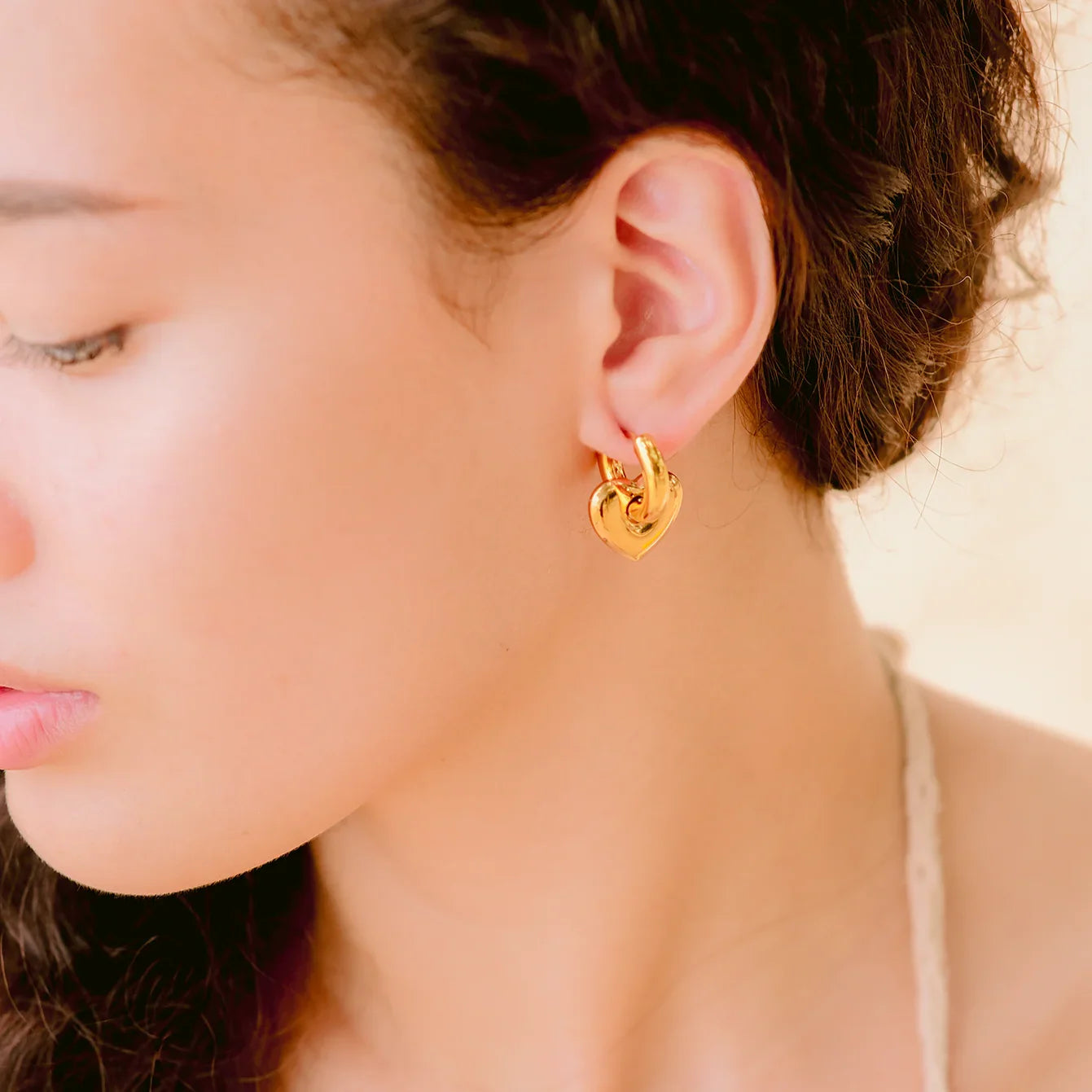 [ElanLuxe]Aria's Arrow Gold Earrings