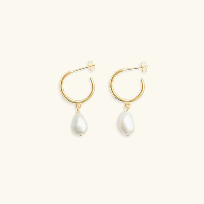 [ElanLuxe]Asa Freshwater Pearl Earrings