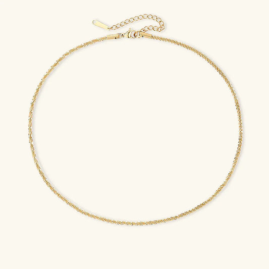 [ElanLuxe]Audrey Gold Chain Necklace