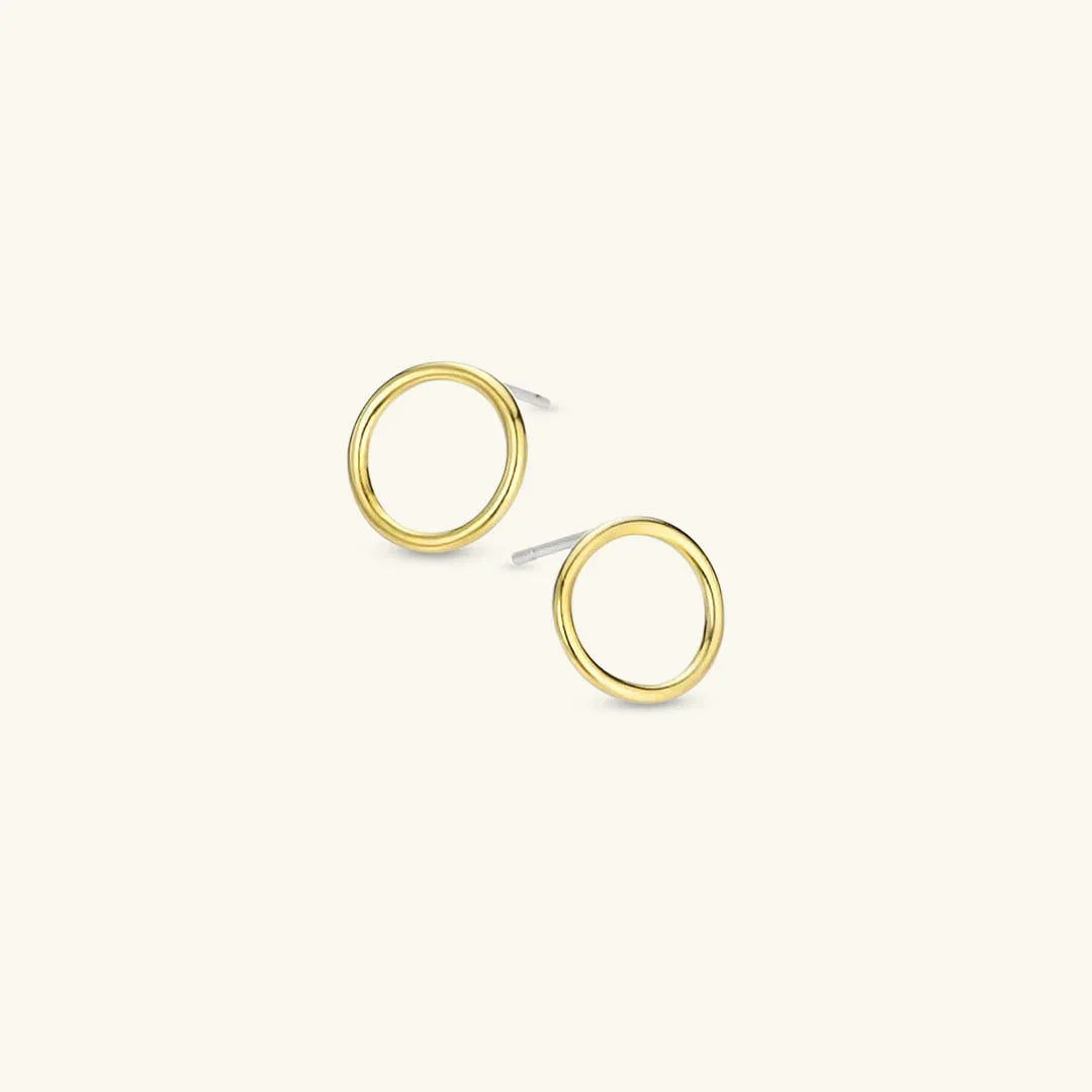 [ElanLuxe]Aureole Gold Earrings