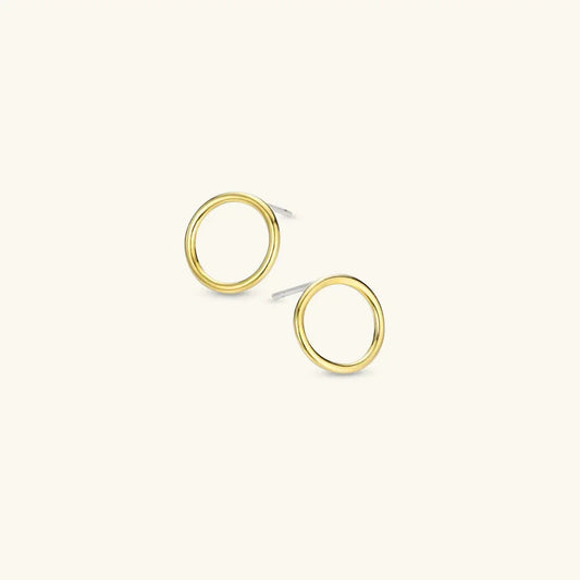 [ElanLuxe]Aureole Gold Earrings