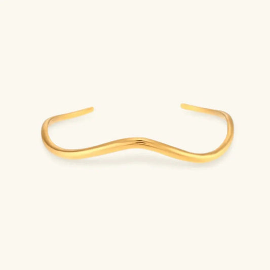 [ElanLuxe]Lucinda Gold Bangle