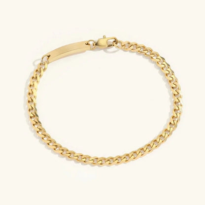 [ElanLuxe]Rosemary Gold Chain Bracelet