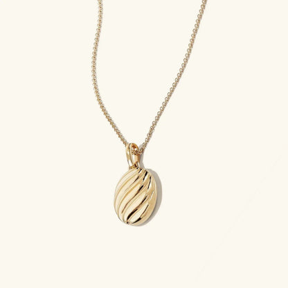 [ElanLuxe]Linda Gold Croissant Necklace