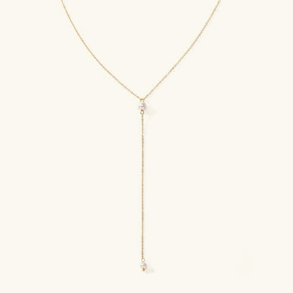 [ElanLuxe]Beatrice Pearl Tassel Necklace