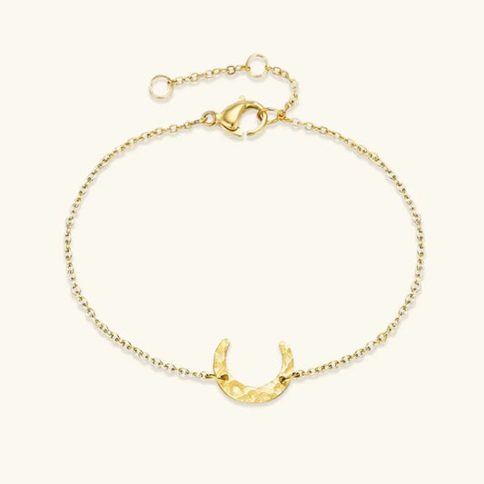 [ElanLuxe]Keris Gold Chain Bracelet