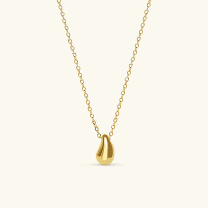 [ElanLuxe]Marcelline Gold Teardrop Pendant