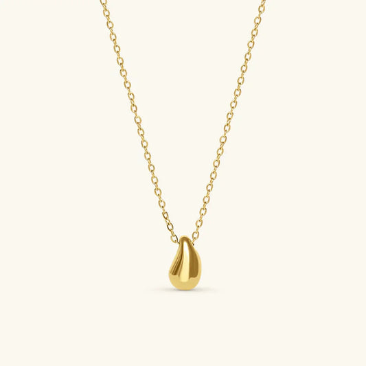 [ElanLuxe]Marcelline Gold Teardrop Pendant