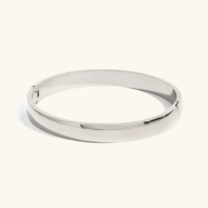 [ElanLuxe]Melina Large Stacking Gold Bangle