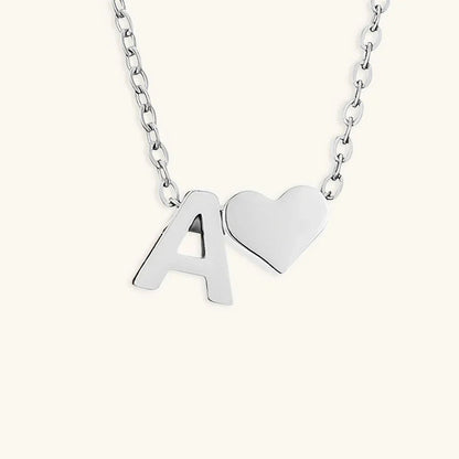 [ElanLuxe]Ria Initial Letter Gold Necklace