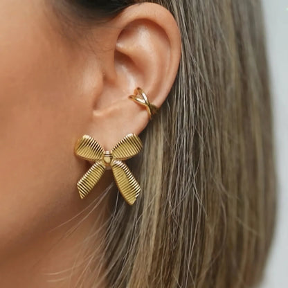 [ElanLuxe]Caroline Gold Earrings