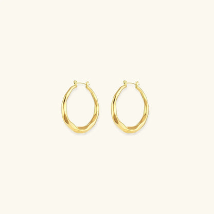 [ElanLuxe]Aire Hoop Earrings