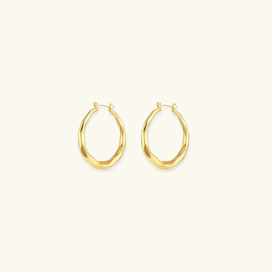 [ElanLuxe]Aire Hoop Earrings
