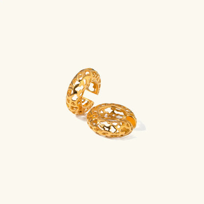 [ElanLuxe]Alma Gold Earrings
