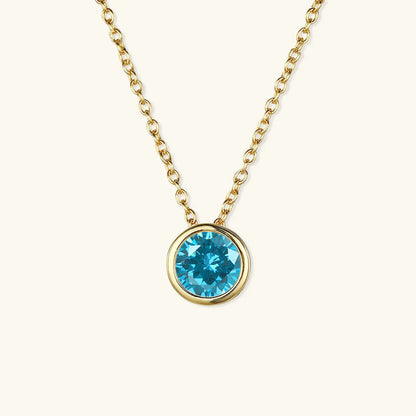 [ElanLuxe]Amelia Birthstone Necklace