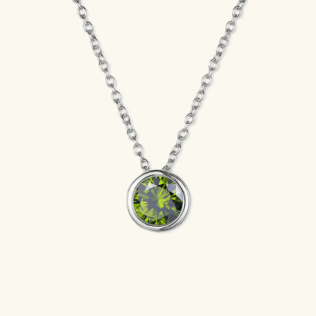 [ElanLuxe]Amelia Birthstone Necklace