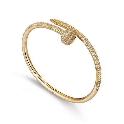 [ElanLuxe Jewelry]JUSTE BRACELET 3.5MM ALL DIAMONDS