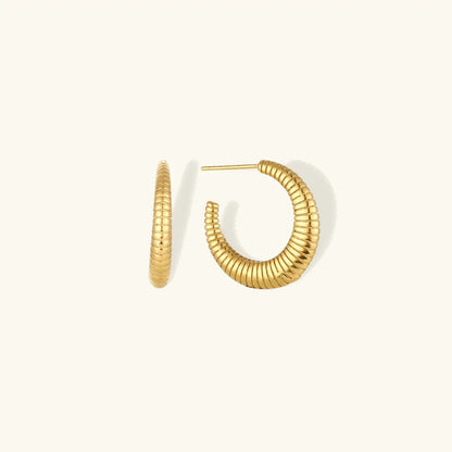 [ElanLuxe]Bailey Hoop Earrings