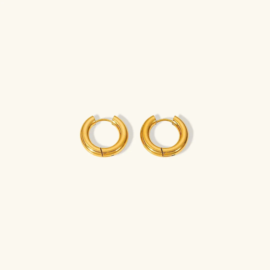 [ElanLuxe]Bold Round Hoops