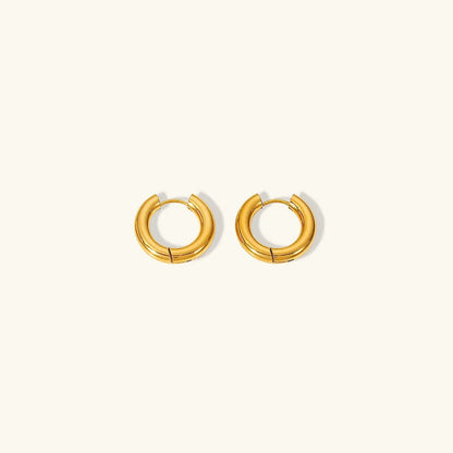[ElanLuxe]Bold Round Hoops