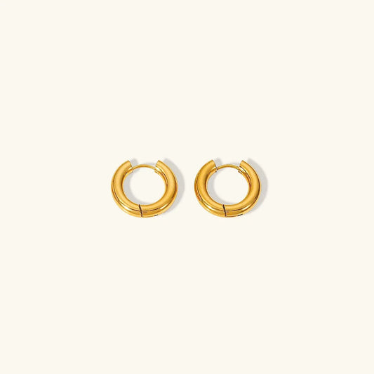 [ElanLuxe]Bold Round Hoops