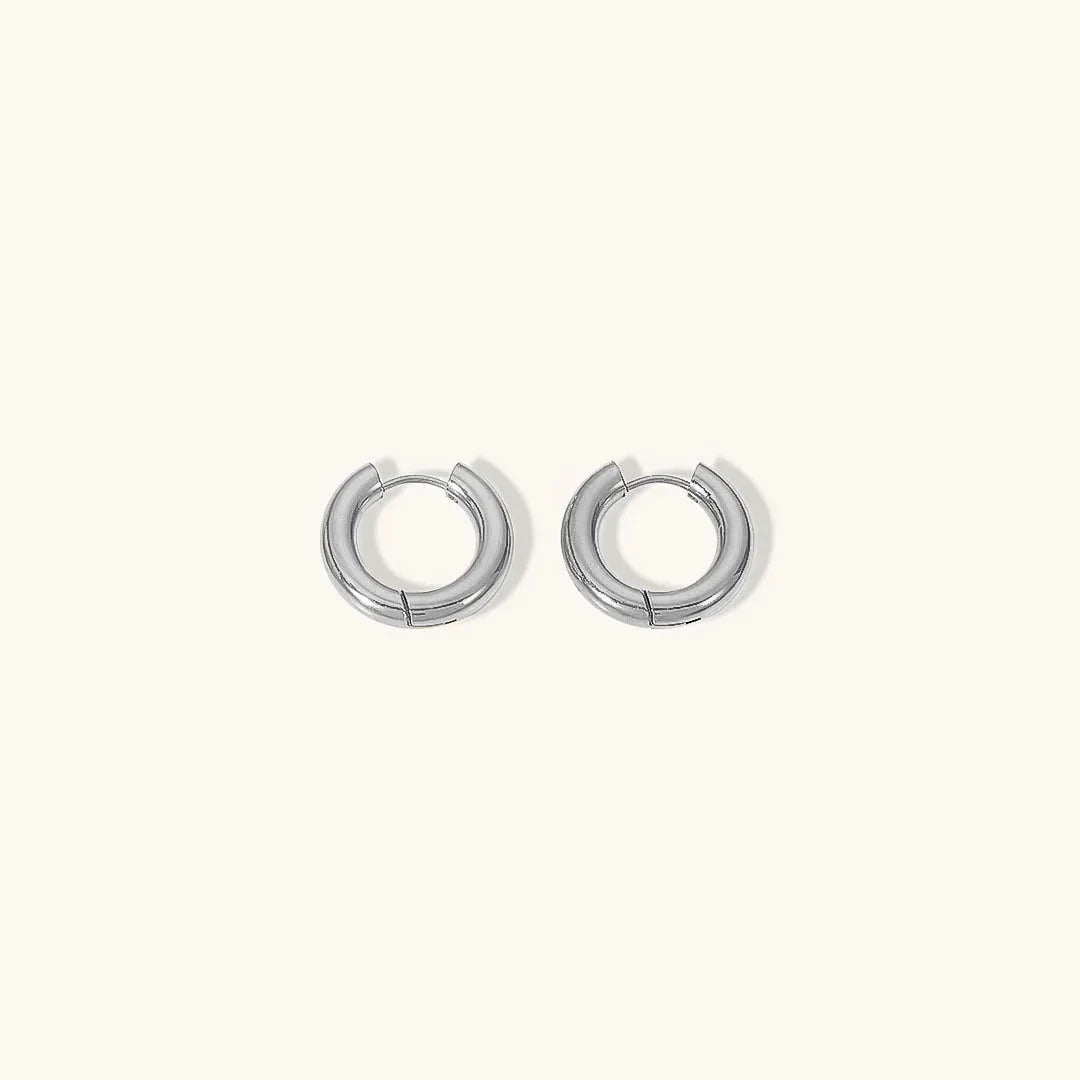 [ElanLuxe]Bold Round Hoops