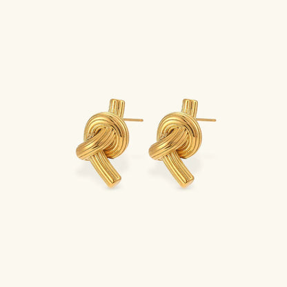 [ElanLuxe]Briony Gold Earrings