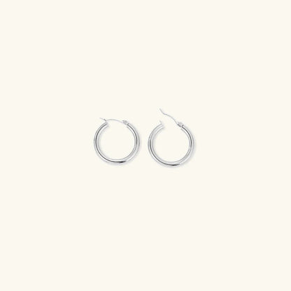 [ElanLuxe]Broad Round Hoops