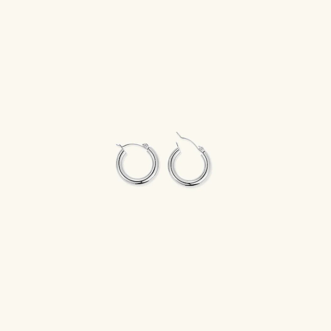 [ElanLuxe]Broad Round Hoops