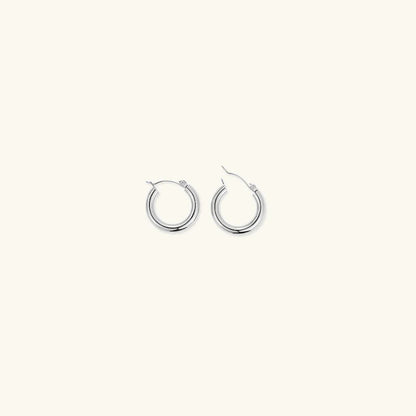 [ElanLuxe]Broad Round Hoops