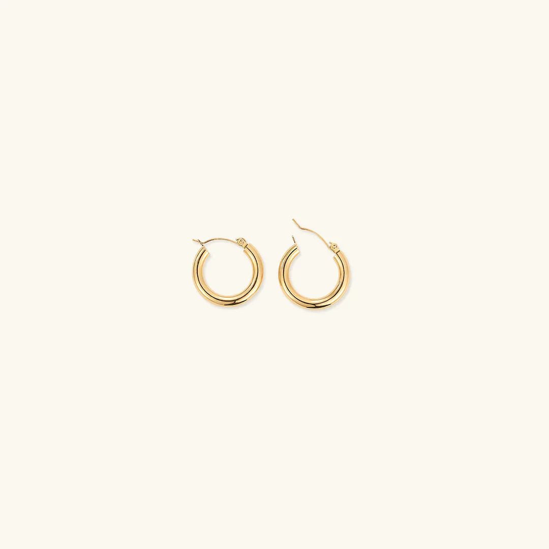 [ElanLuxe]Broad Round Hoops