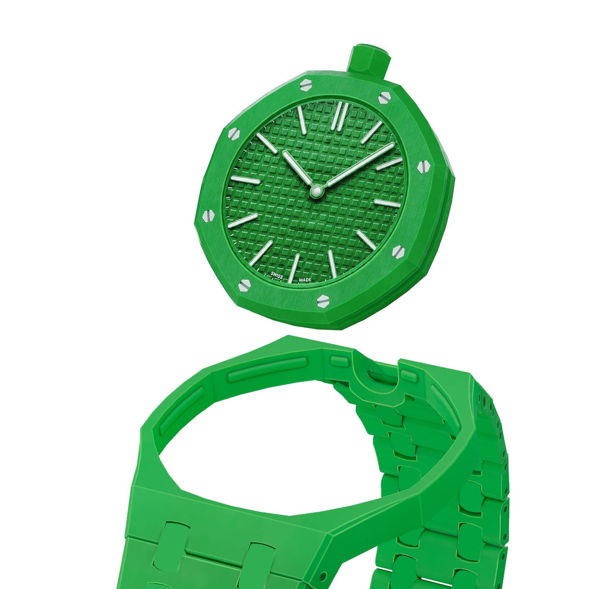 Oak Pop Exclusive Green  Bioceramic Strap